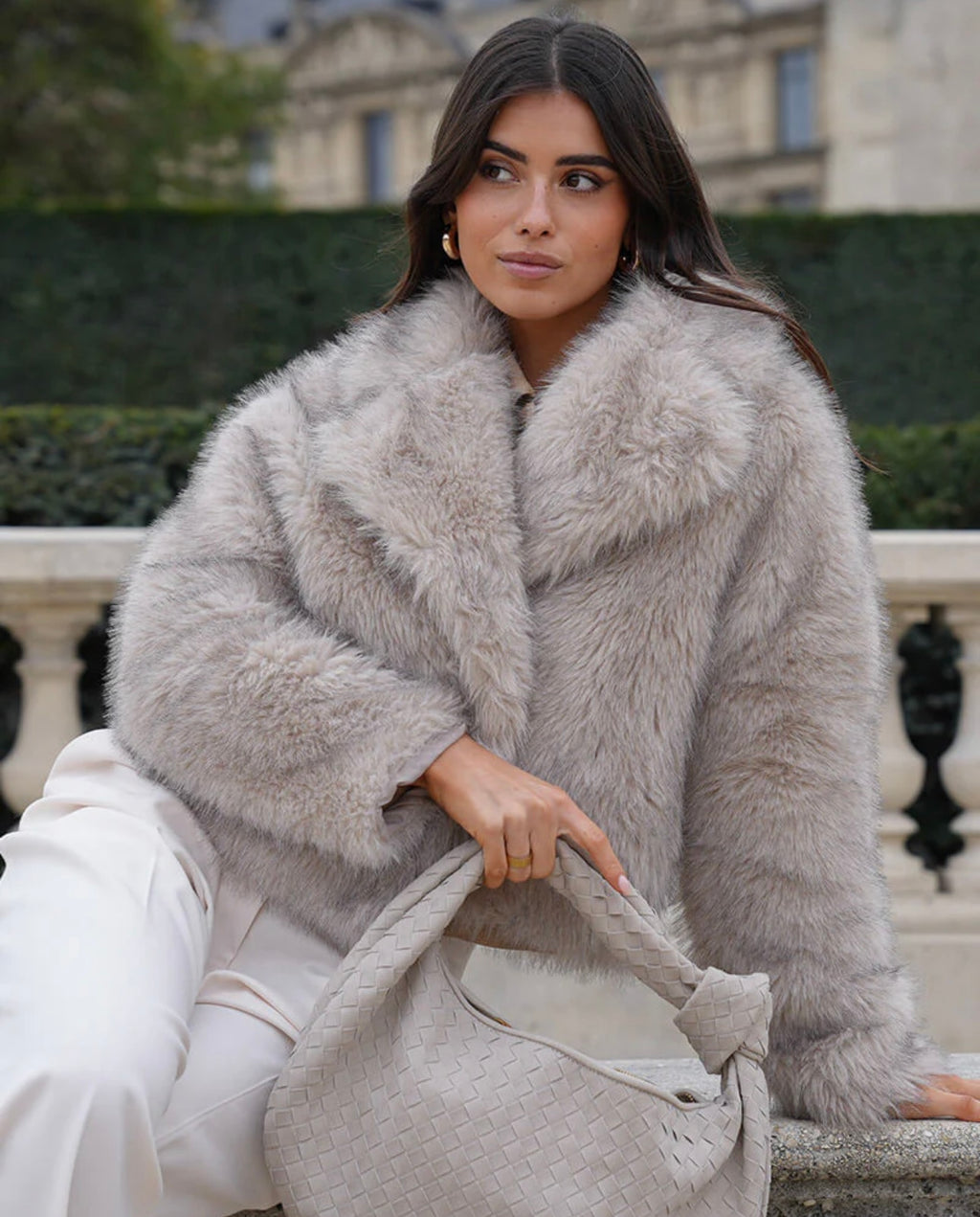fur coat